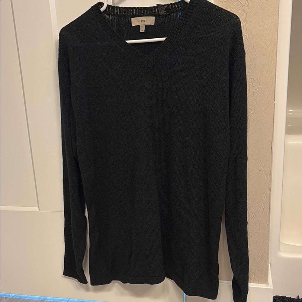 Cignal Oversized Black Sweater